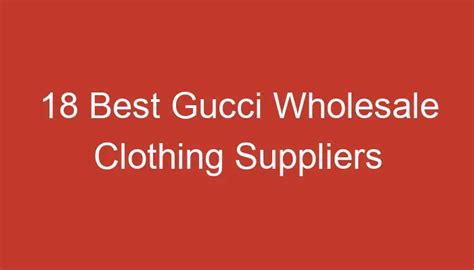 wholesale gucci clothing paypal|Gucci wholesale .